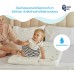 Snow Owl Gentle Guard Bamboo waterproof pad ผ้าปูรองกันน้ำ 100% - Size M Blue